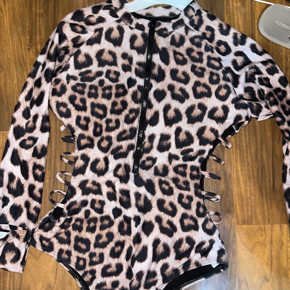 cheetah print bodysuit